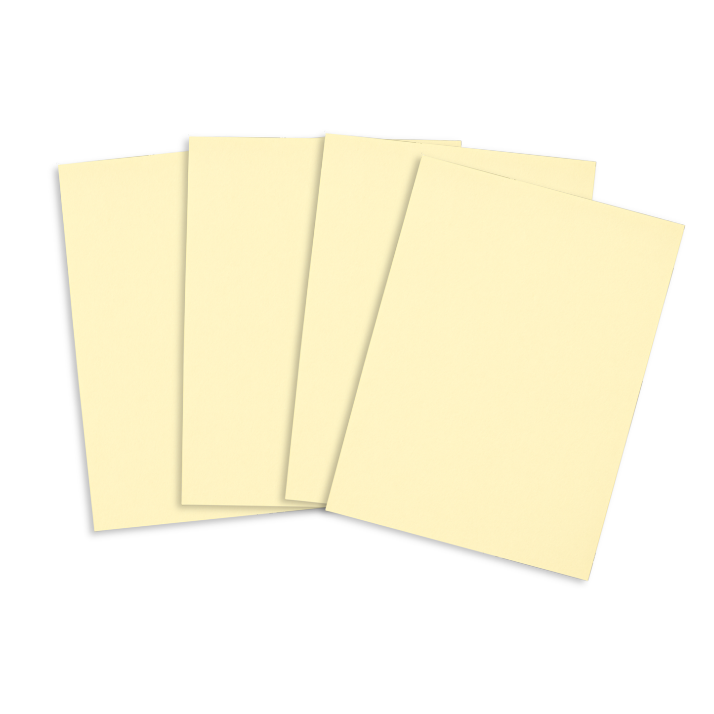 Colour Paper A4 80gsm Pastel Yellow - (500 Sheets) Pack of 5 Reams