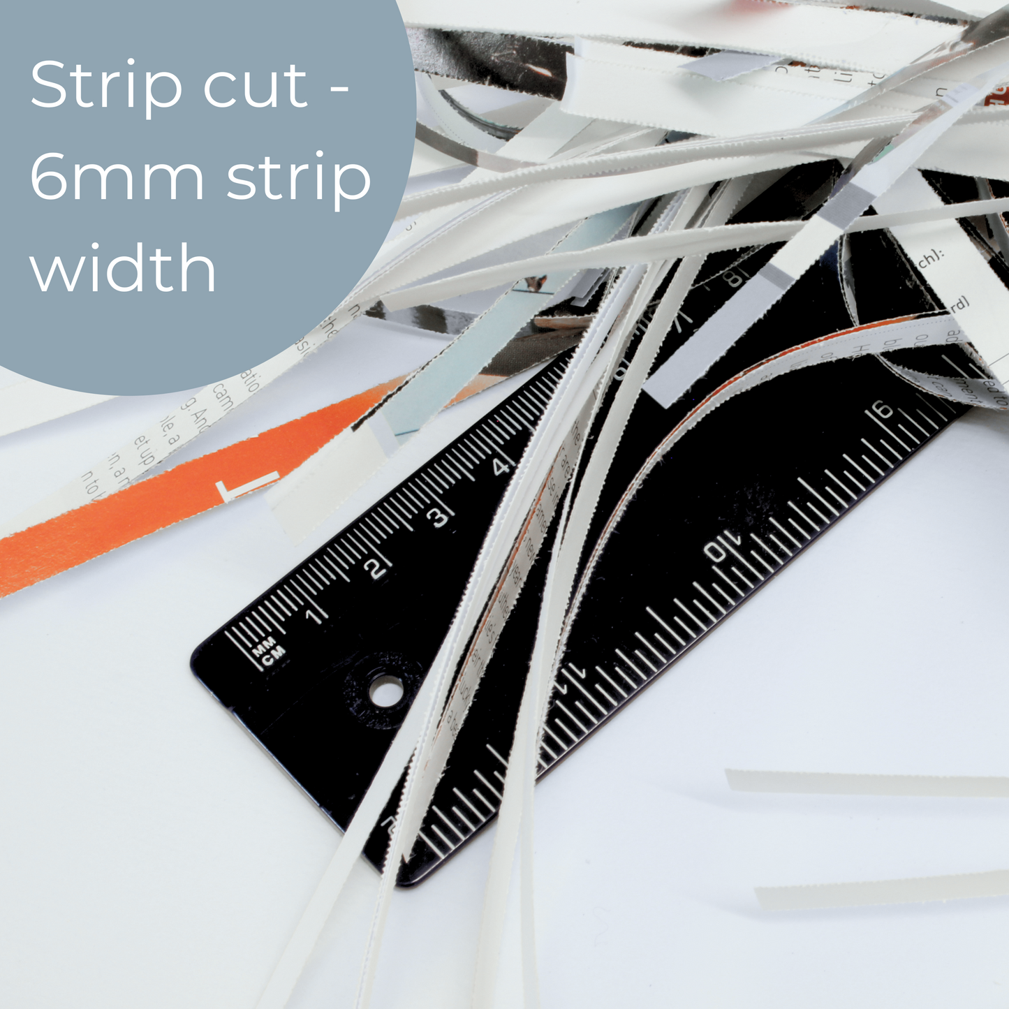 Strip Cut 5 Sheet Shredder with 8 Litre Basket