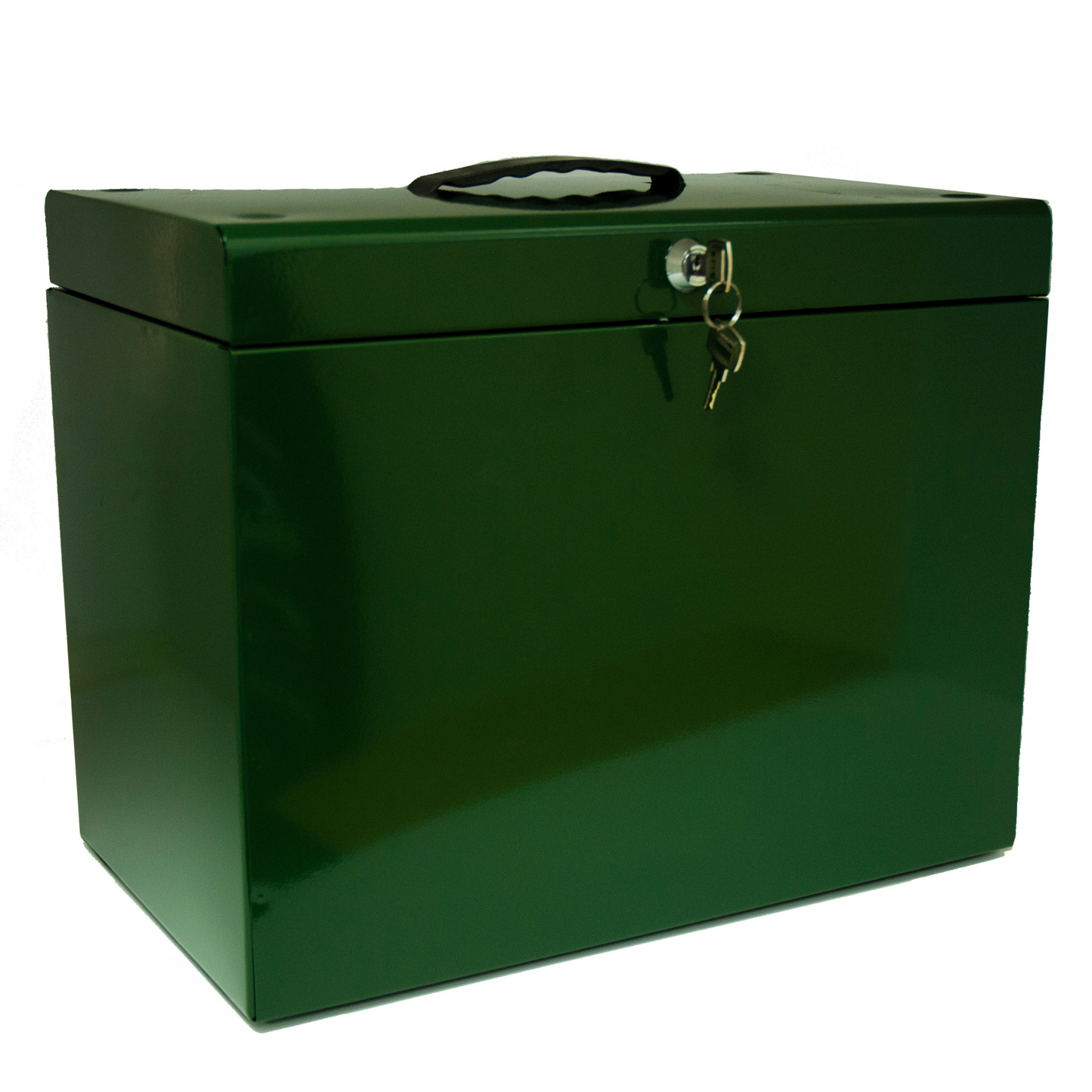 A4 Metal Home File Box with 5 Suspension Files