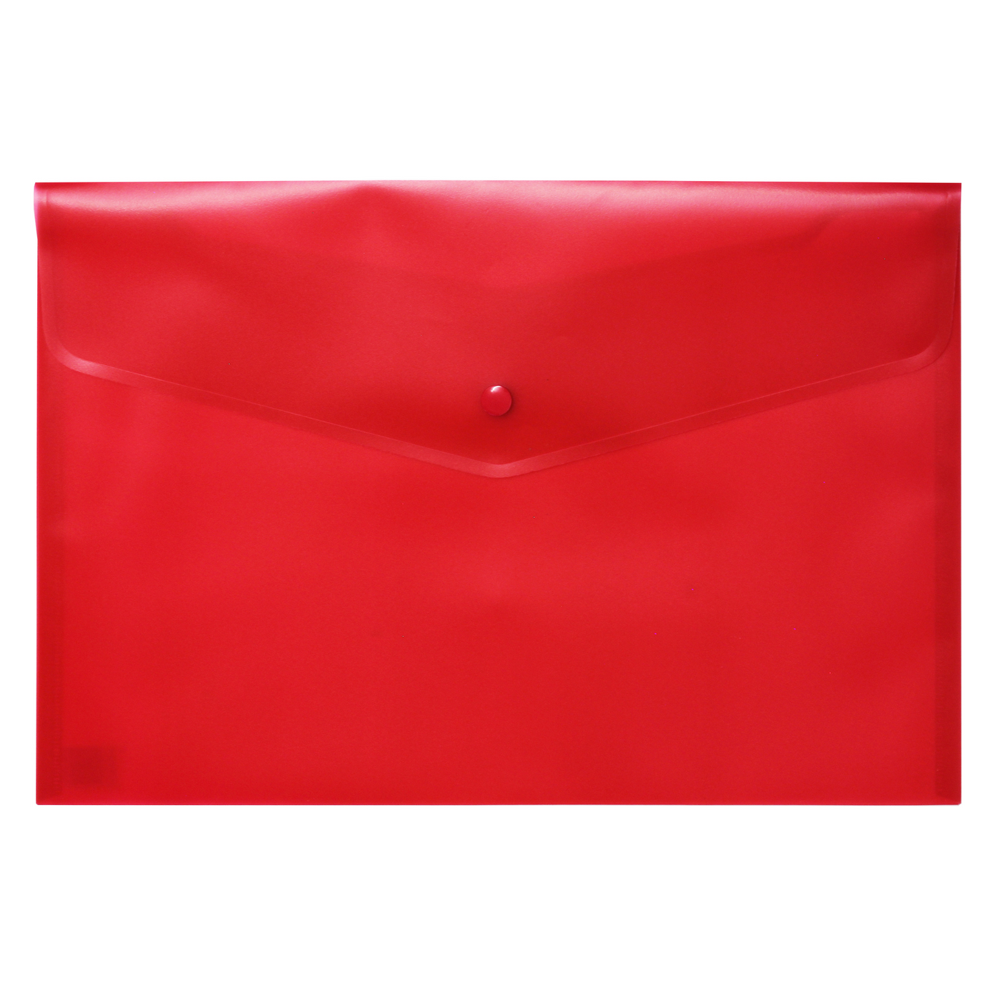 Assorted Colour Plastic Stud Wallets - Pack of 5