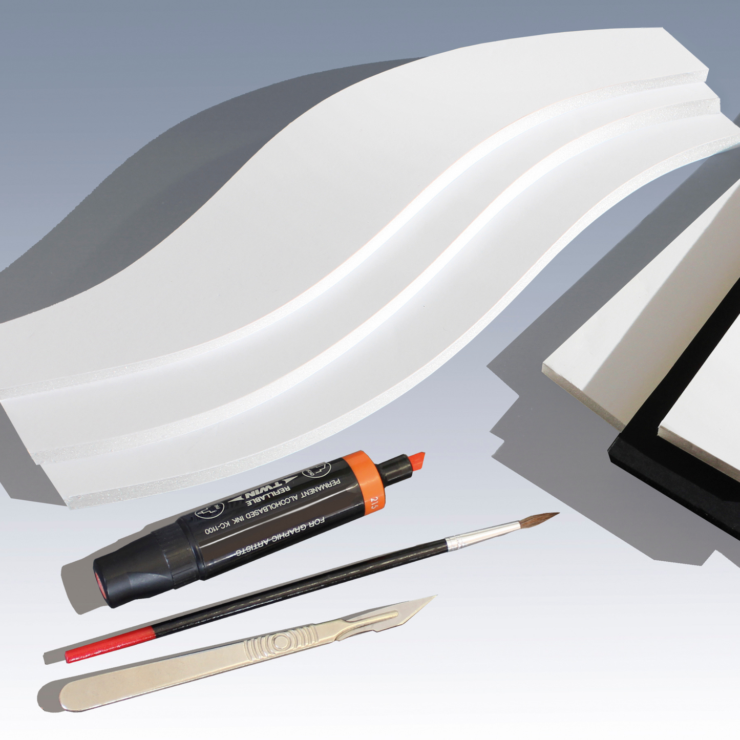A2 White 5mm Foamboard - Pack of 20