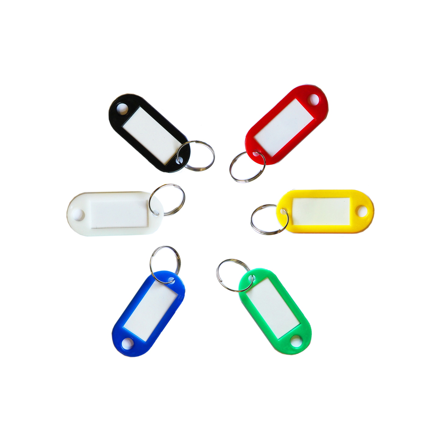 Standard Sliding Key Tags - Assorted Colours