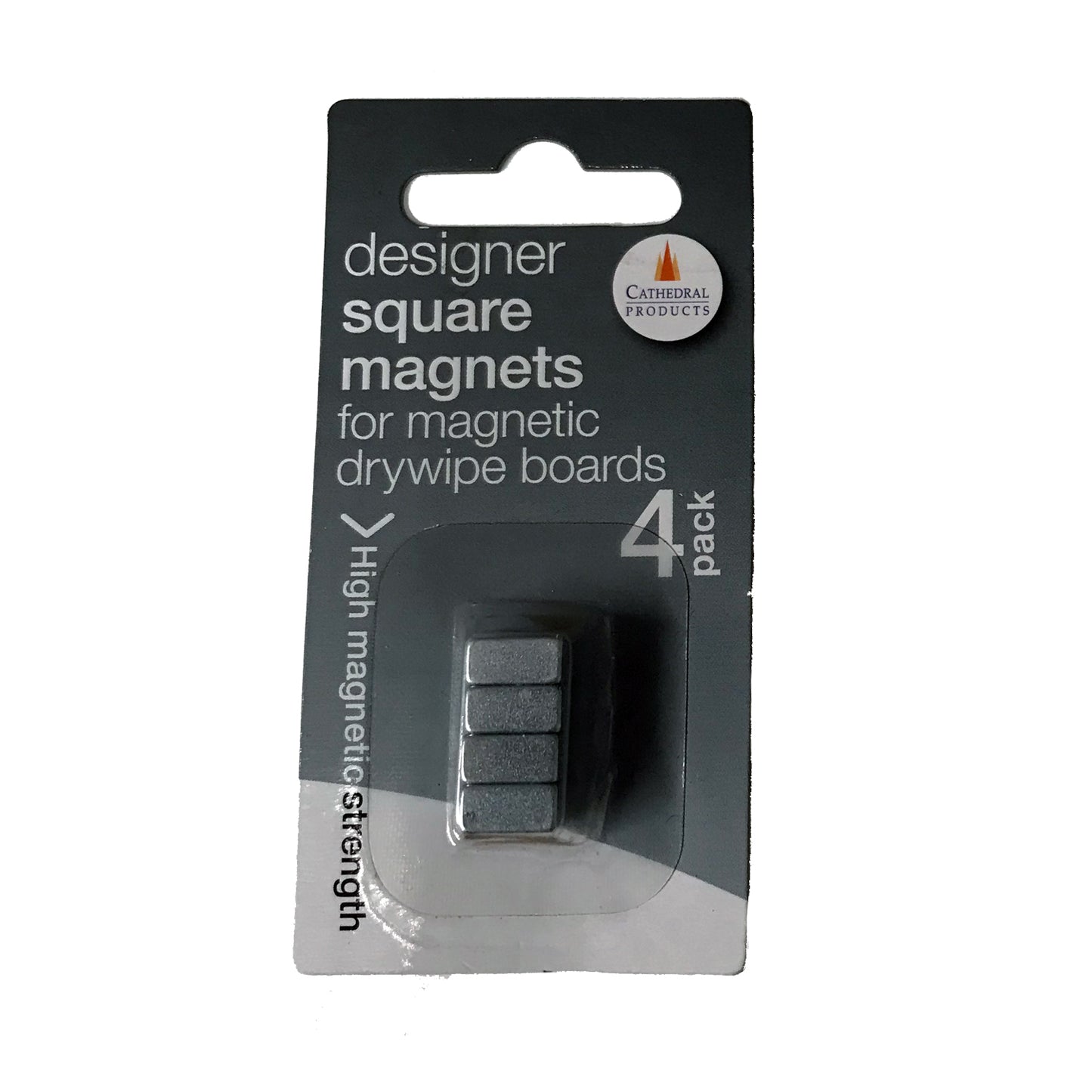 Pack of 4 Designer Square Magnets