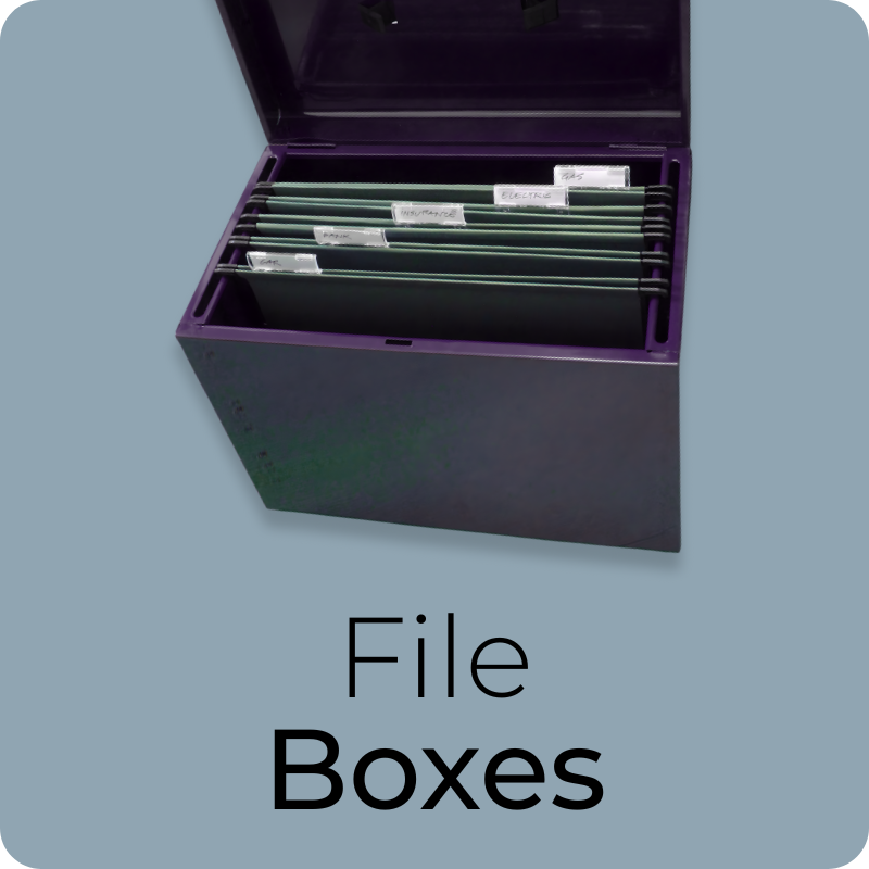 File Boxes | Archive Boxes | Cathedral Products