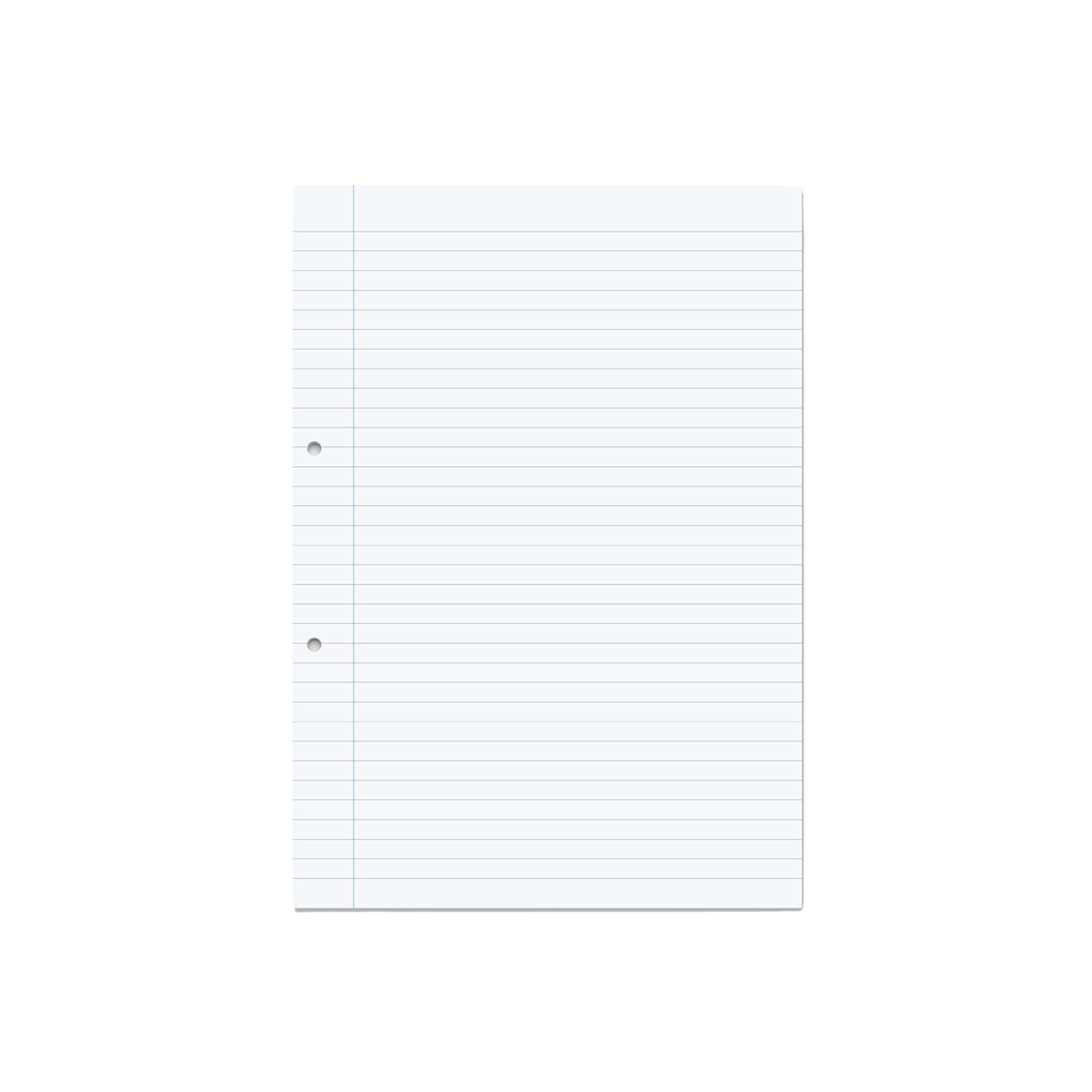 Exercise Paper A4, 1000 Pages / 500 Leaf Punched 8mm Feints & Margin ...