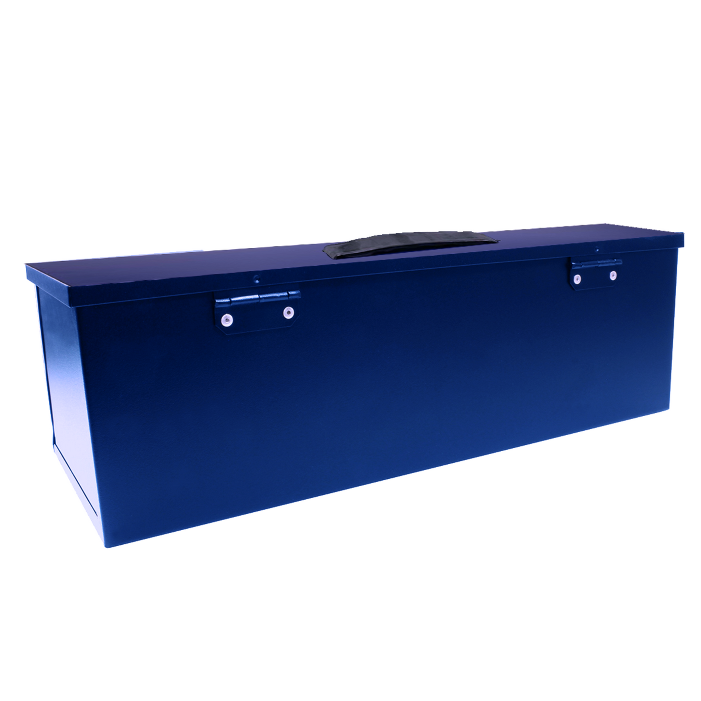 Steel Tool Box with Plastic Fold Down Handle