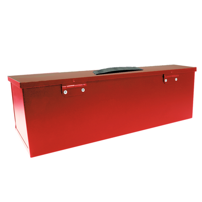 Steel Tool Box with Plastic Fold Down Handle