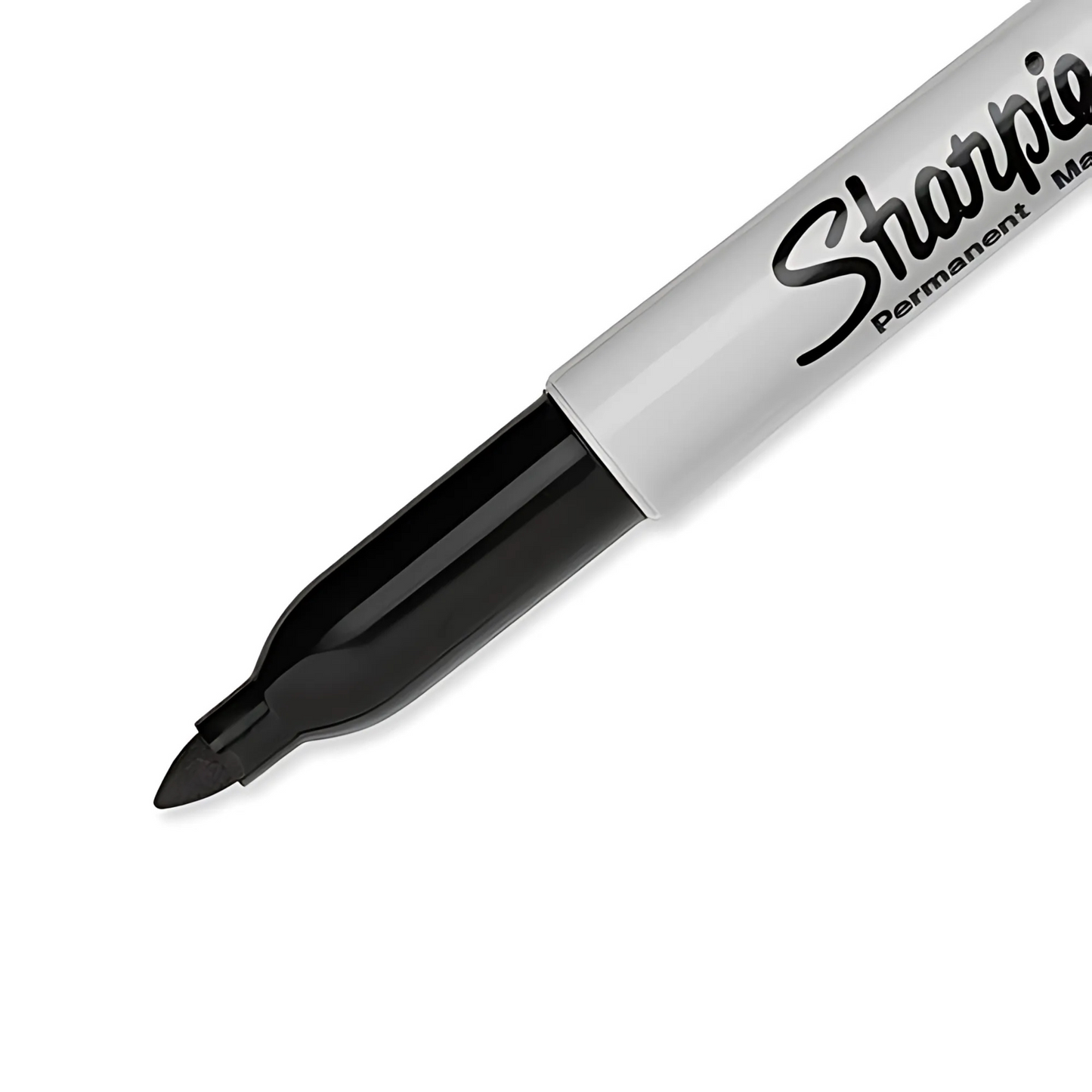 Black Permanent Markers - Fine Tip - Pack of 12