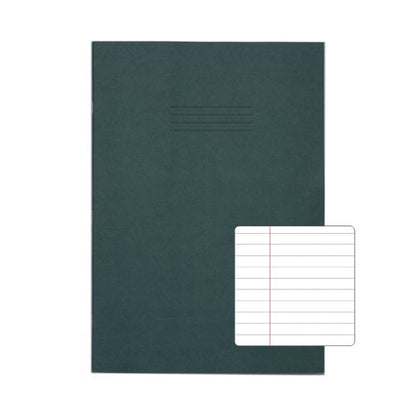 Exercise Book A4+,  80 Page 8mm Feints & Margin - Pack of 50