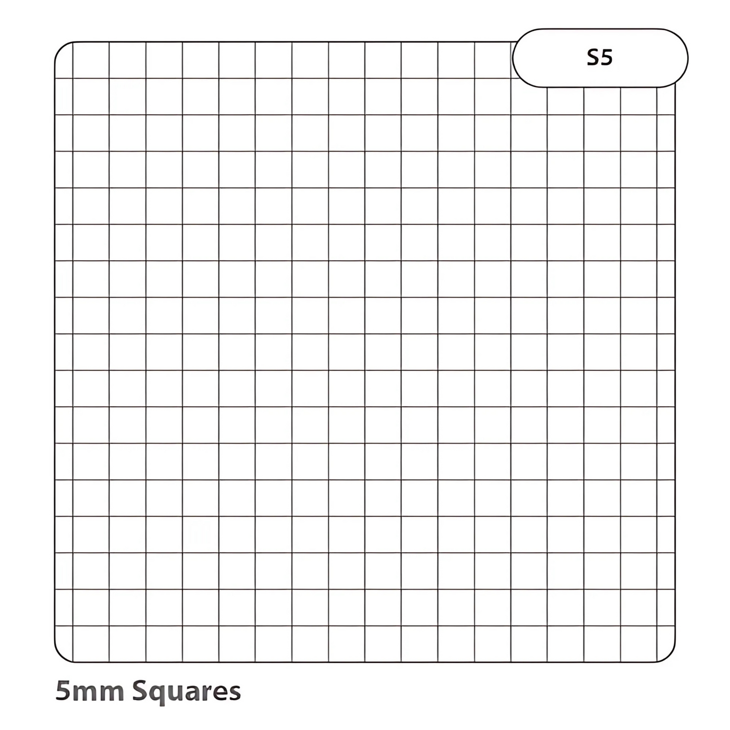 Exercise Book 9x7inch, 80 Pages 5mm Squared - Pack of 100
