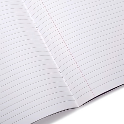Exercise Book 9x7inch, 80 Page 8mm Feints & Margin- Pack of 100