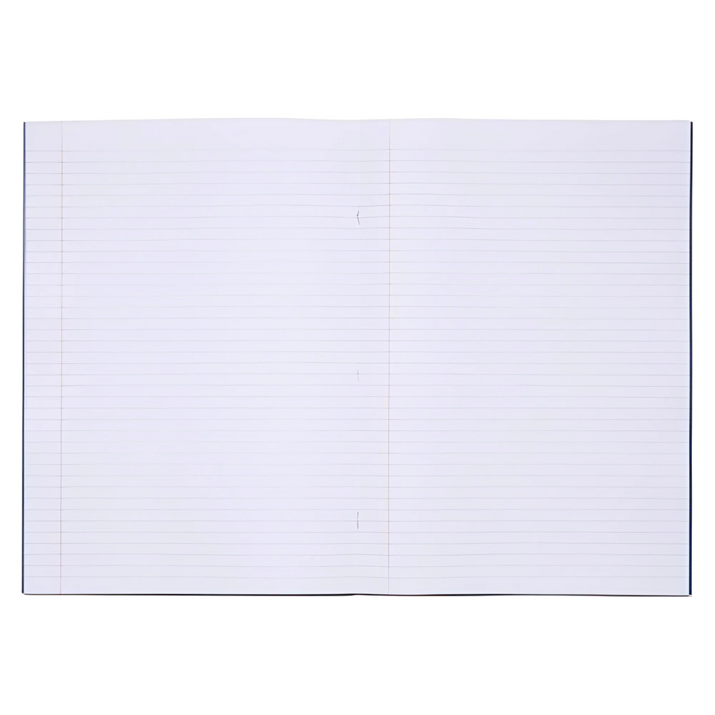 Exercise Book A4+,  80 Page 8mm Feints & Margin - Pack of 50