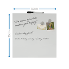Frameless Dry Erase Board - 355x355mm