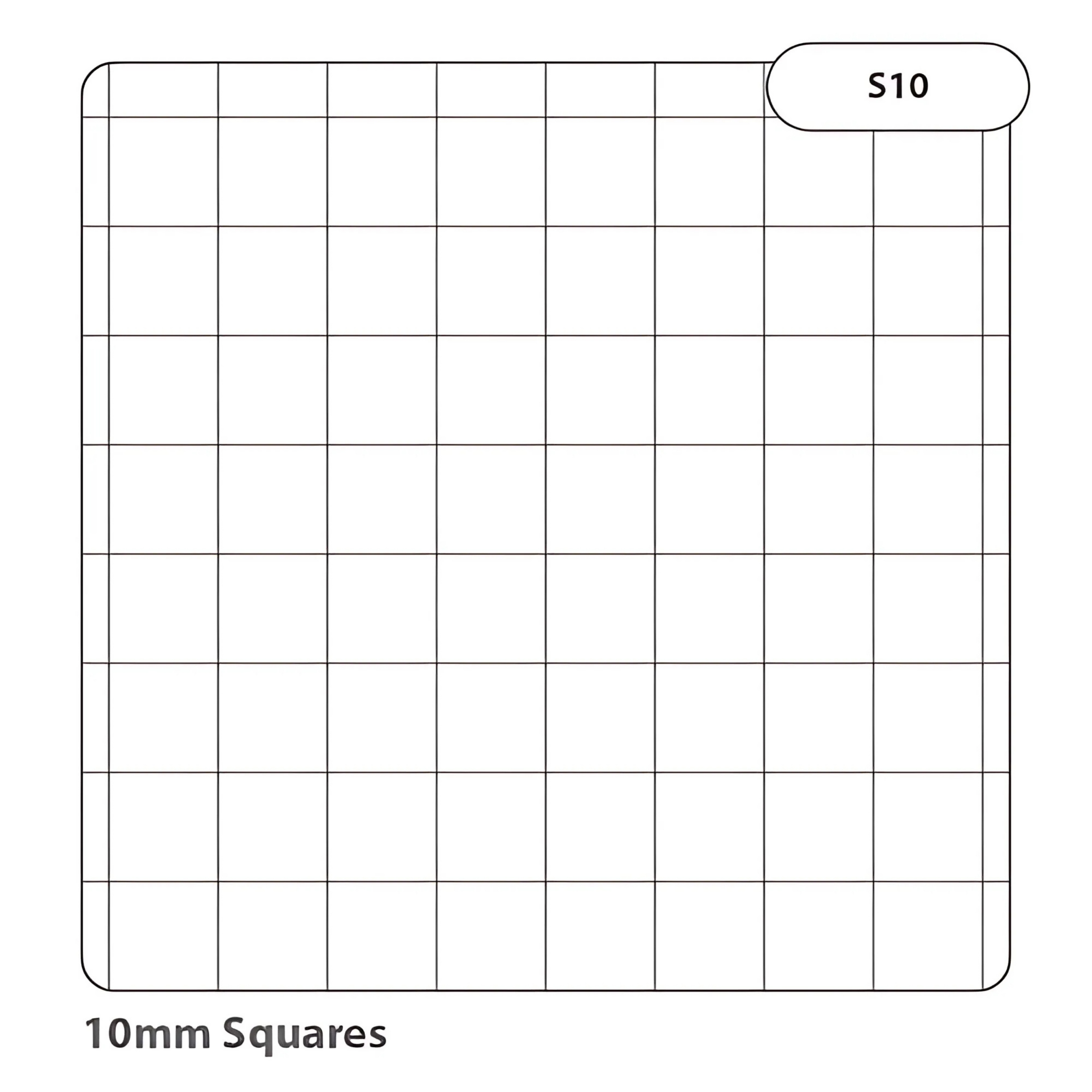 Exercise Book 9x7inch, 80 Pages 10mm Squared - Pack of 100