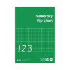 Flip Chart Pad A1 (850 x 600) 30 Leaf Educational Numeracy - Pack 5