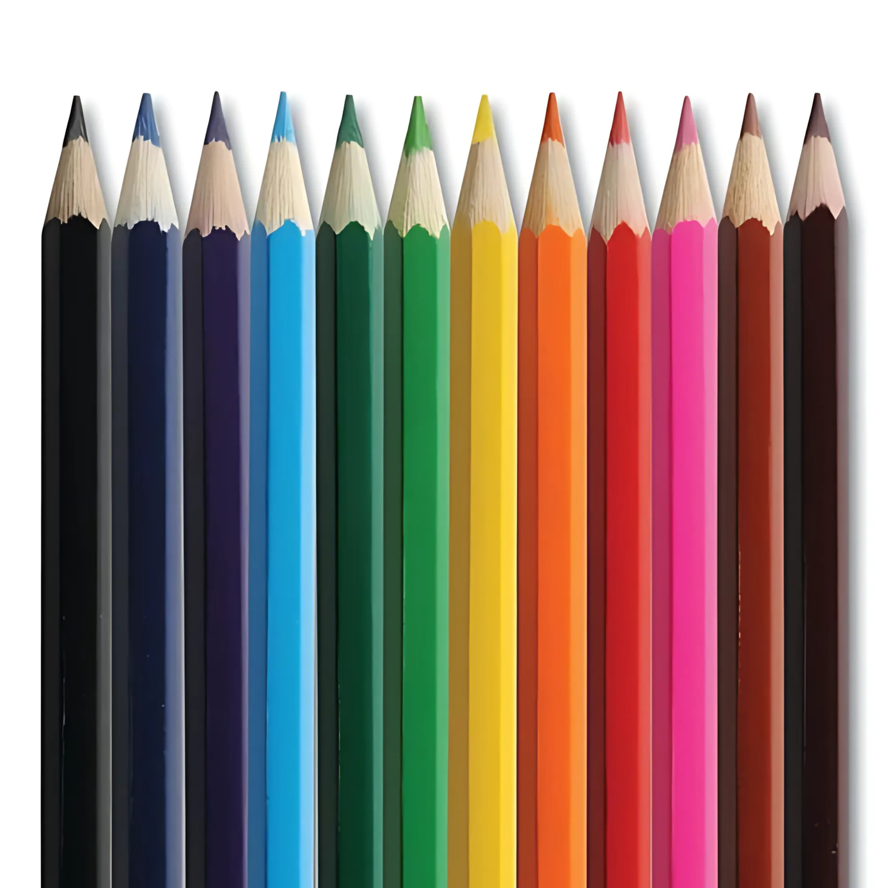 HB Coloured Pencils - Pack of 12
