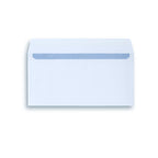 Envelope DL White Self Seal Wallet 90g - 1000pk
