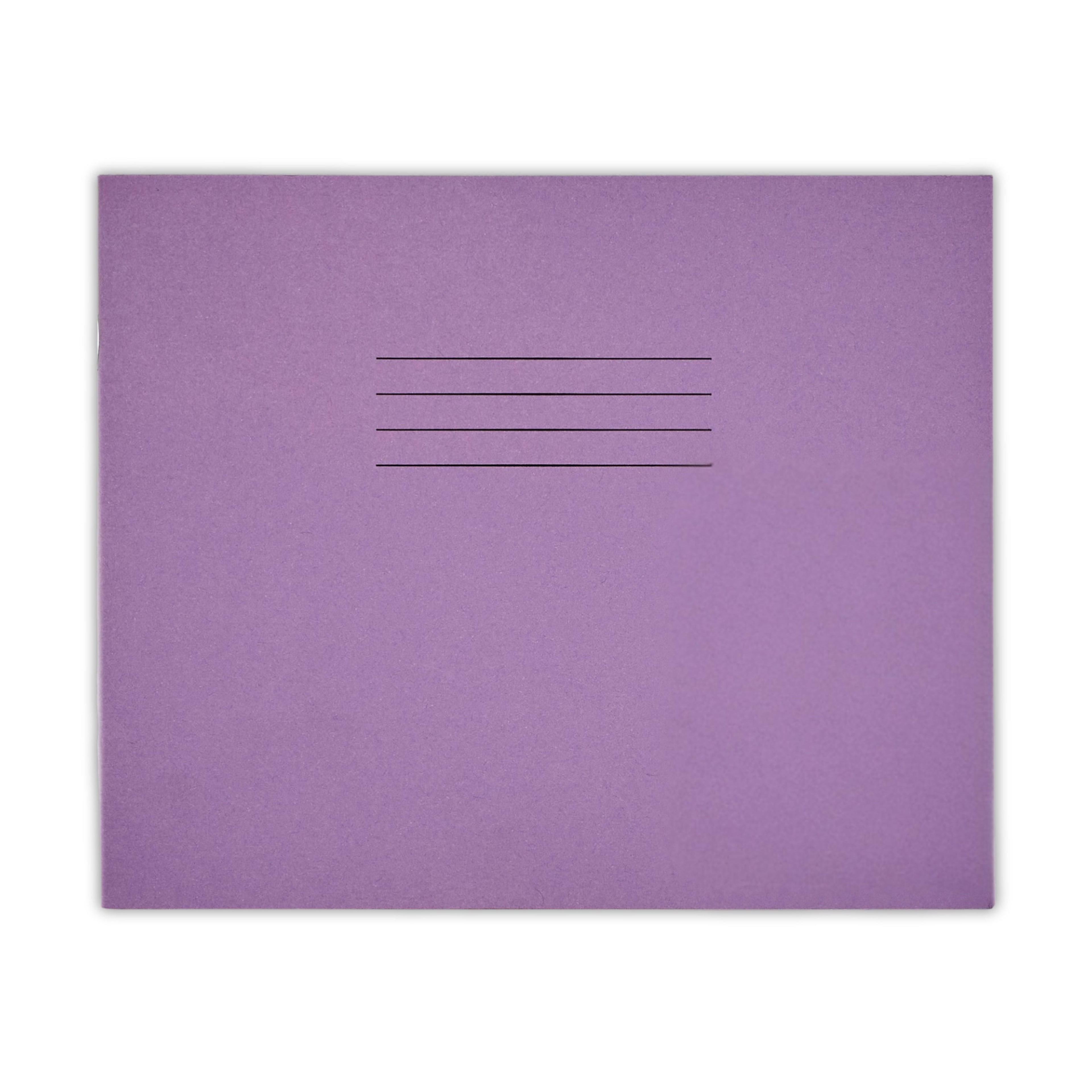 Handwriting Book 6.5 x 8 32 Page 4mm & 15mm – Purple – 100 Pack