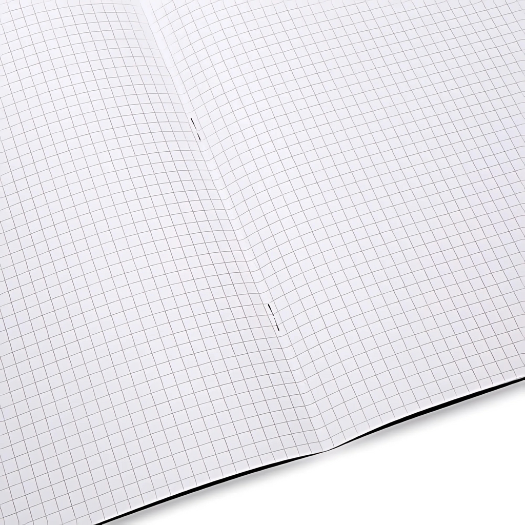 Exercise Book A4,  80 Pages 5mm Squared - Pack of 50