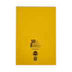 SEN Exercise Book A4 48 Page 8mm Feints & Margin – Yellow Cover with Tinted Cream Paper – Pack of 10