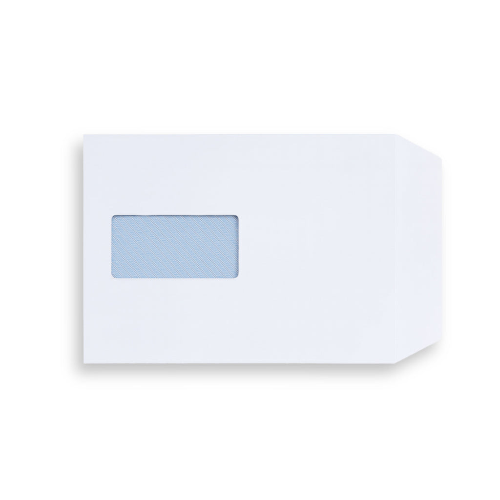 Envelope C5 White Self Seal Pocket Window 90g - Pack of 500