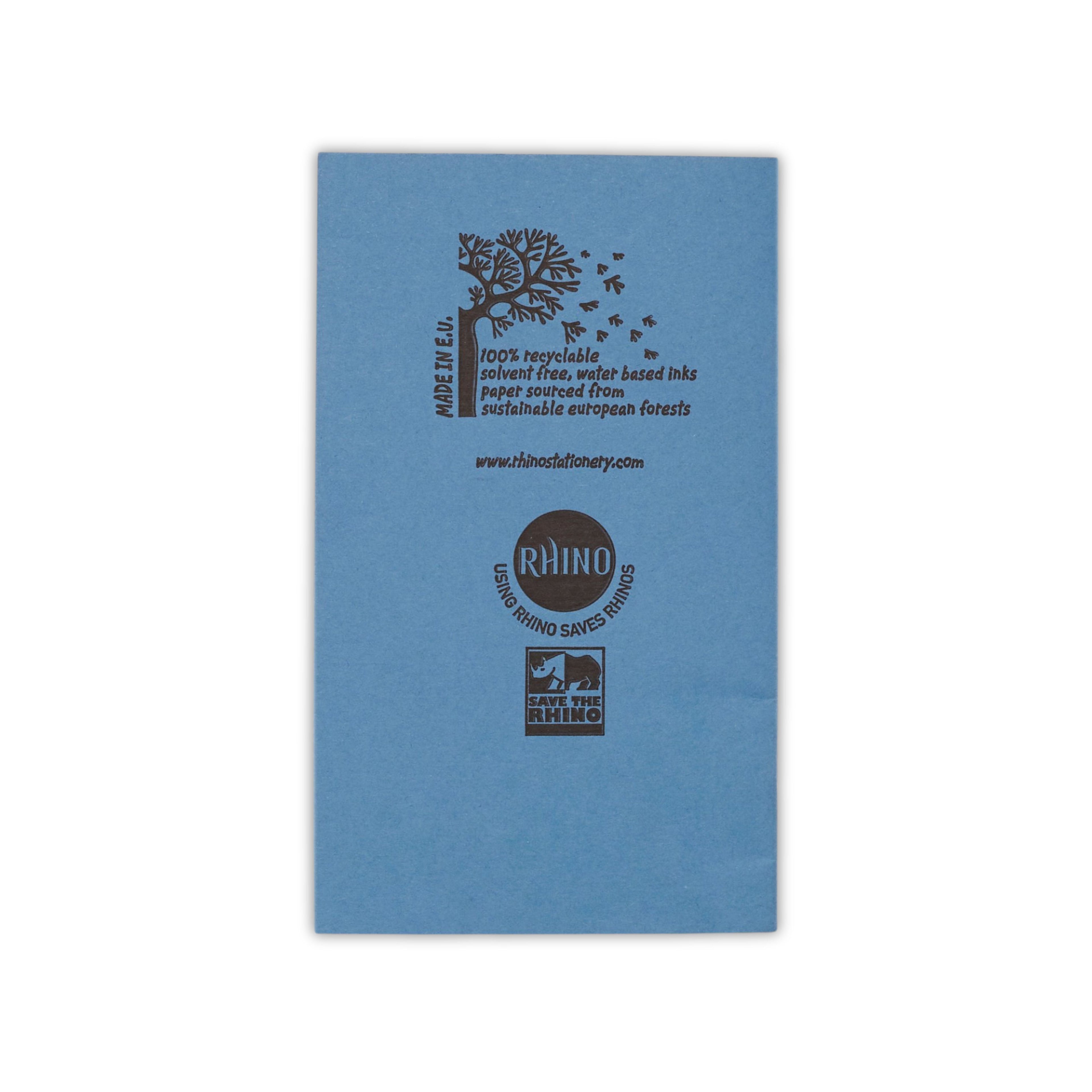 A6+ Exercise Book 48 Page 7mm Feints & Red Centre Margin – Blue – Pack of 100