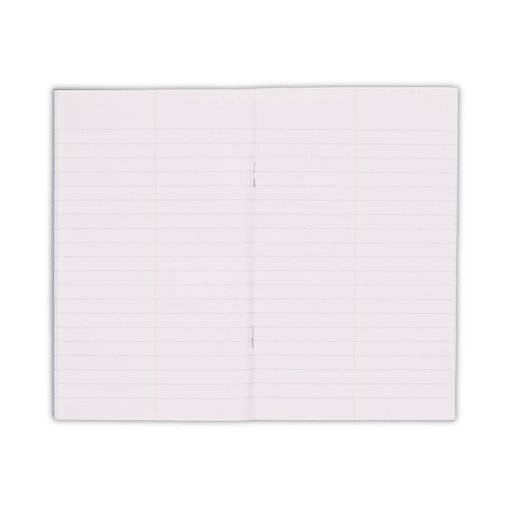 A6+ Exercise Book 48 Page 7mm Feints & Red Centre Margin – Blue – Pack of 100