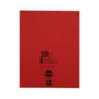 Exercise Book 9x7  - 32 Page Half Plain Half 15mm Lined – Red – 100 Pack