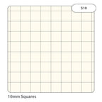 SEN Exercise Book A4 48 Page 10mm Squared – Yellow Cover with Tinted Cream Paper – Pack of 10