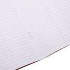 A6+ Exercise Book 48 Page 7mm Feints & Red Centre Margin – Blue – Pack of 100