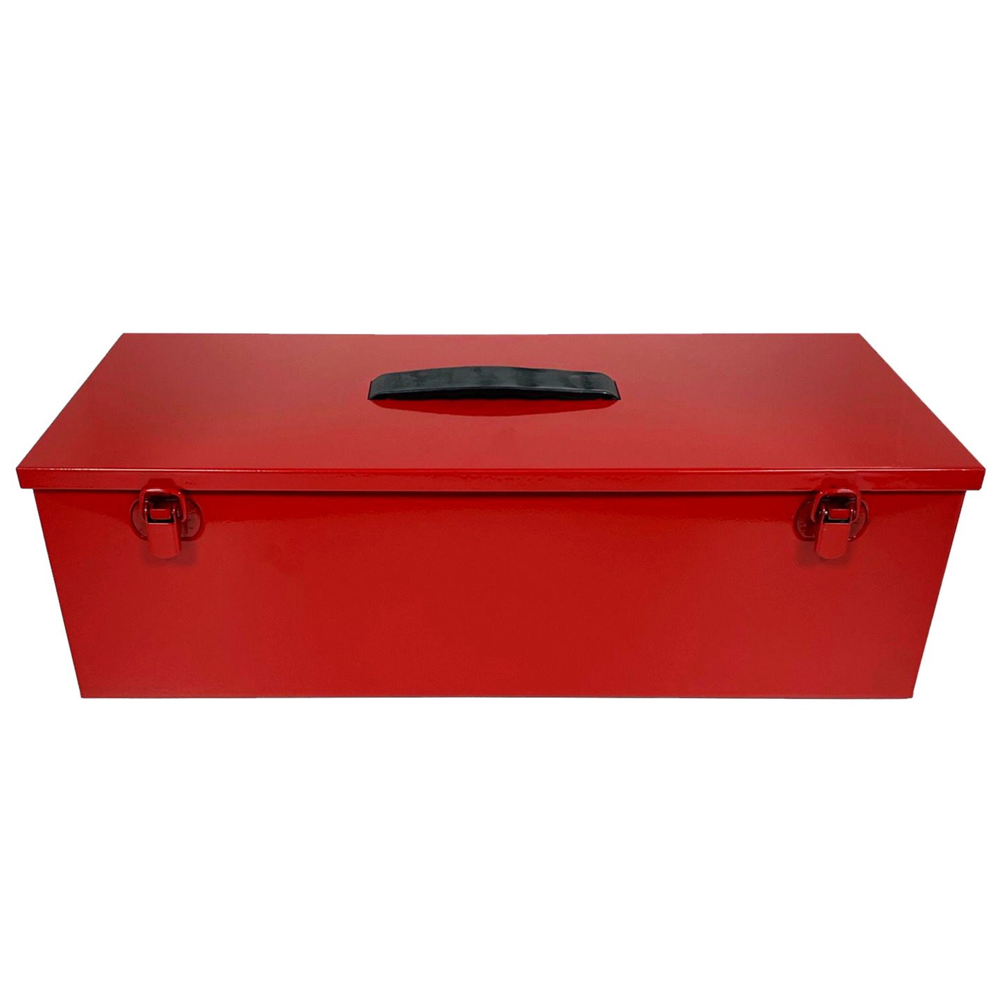 Steel Tool Box with Plastic Fold Down Handle