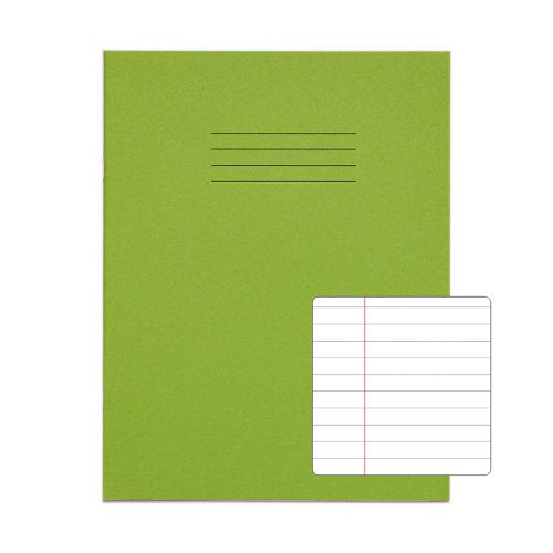Exercise Book 9x7inch, 80 Page 8mm Feints & Margin- Pack of 100