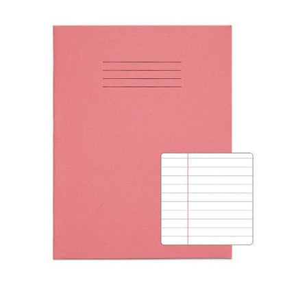 Exercise Book 9x7inch, 80 Page 8mm Feints & Margin- Pack of 100