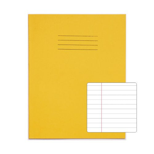 Exercise Book 9x7inch, 80 Page 8mm Feints & Margin- Pack of 100