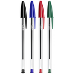 Ballpoint Pen - Assorted - Pack of 10