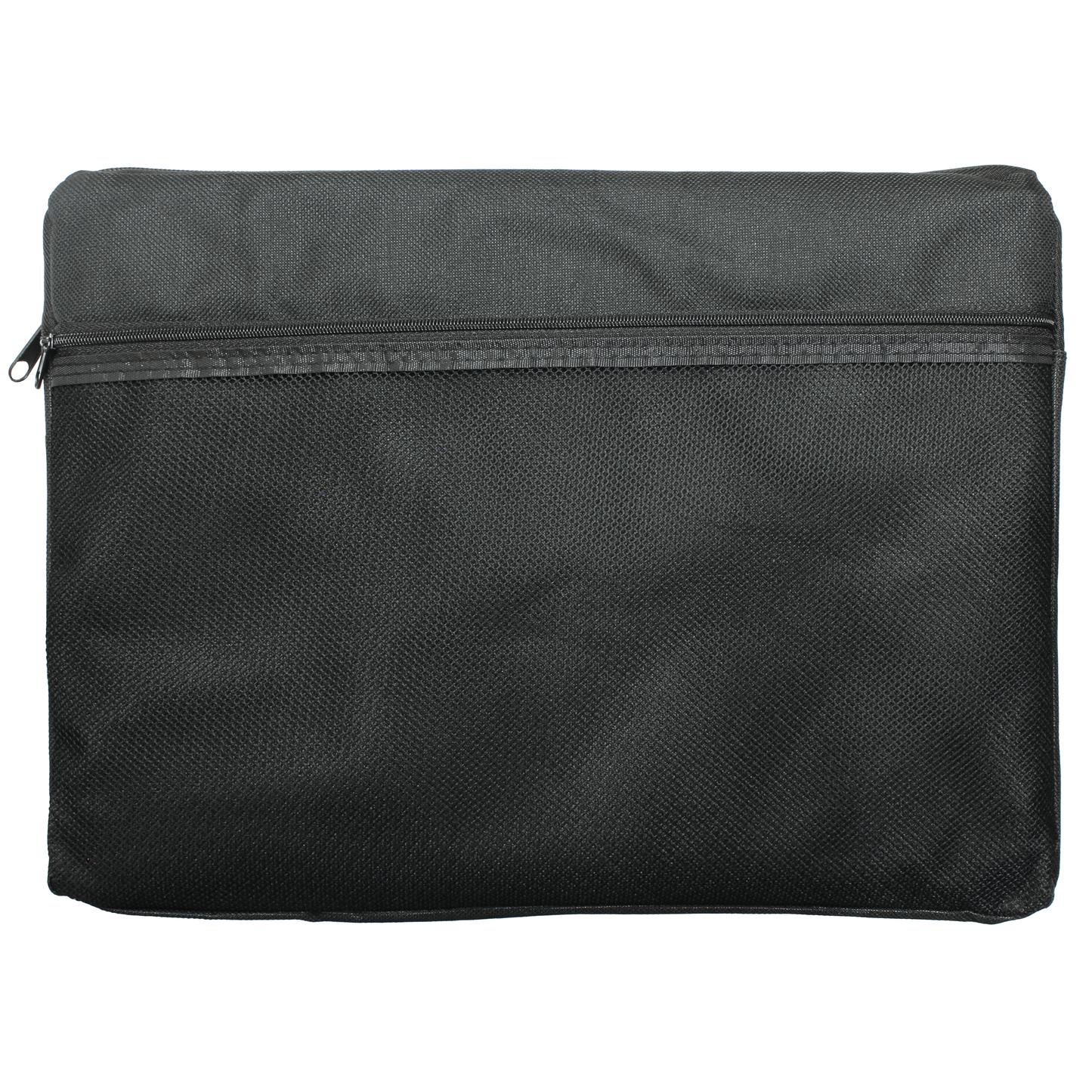 A4 Canvas Zip Bag with Mesh Pocket