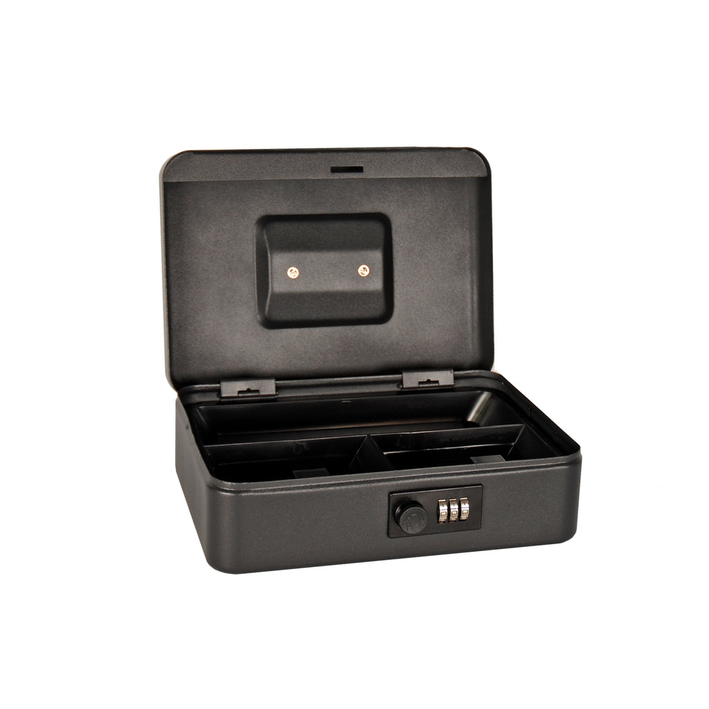 10 Inch Steel Cash Box with Combination Lock