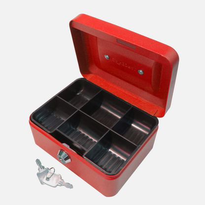 6 Inch Steel Cash Box