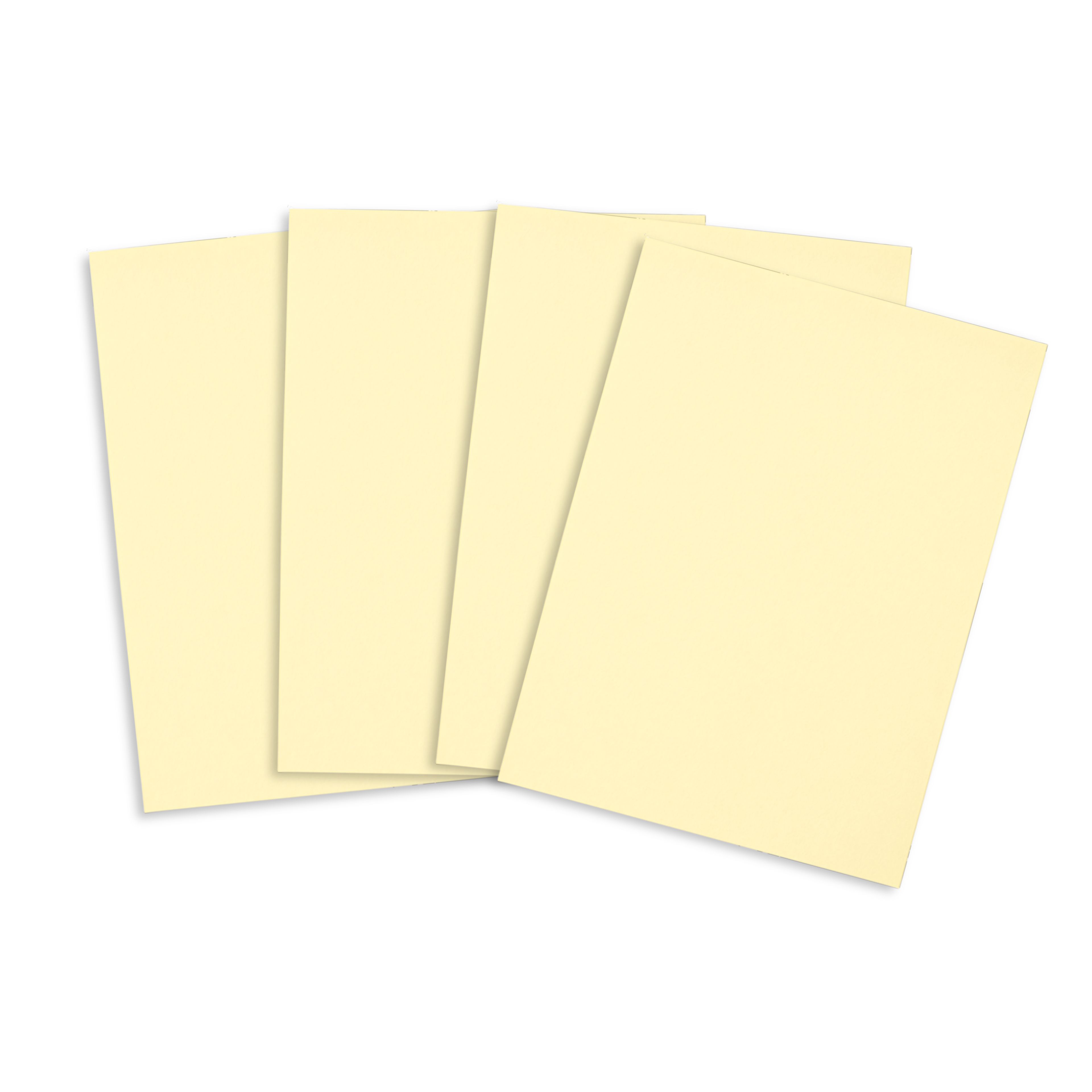 Colour Paper A4 80gsm Pastel Yellow - (500 Sheets) Pack of 5 Reams