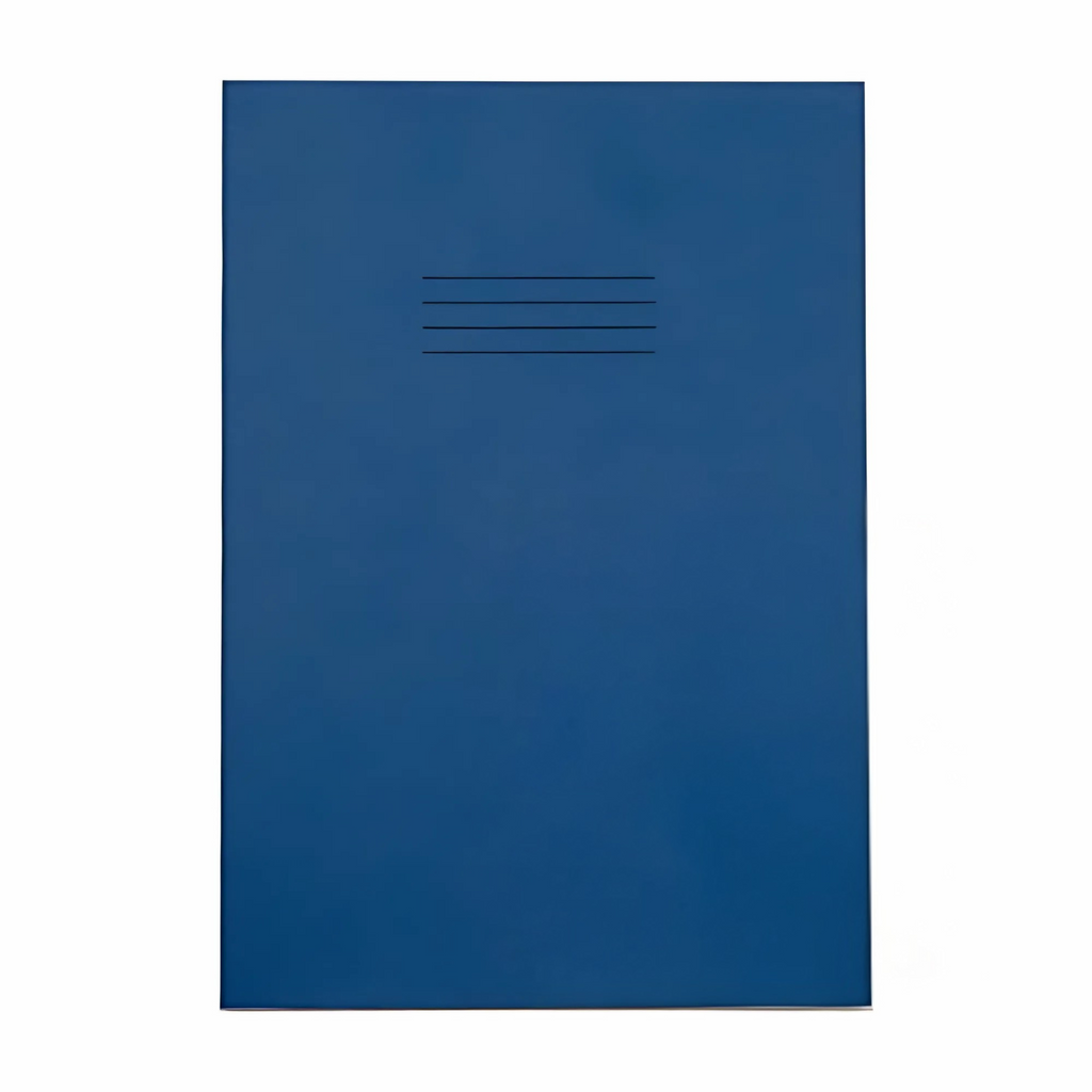 Exercise Book A4, 80 Page 8mm Feints & Margin - Pack of 50