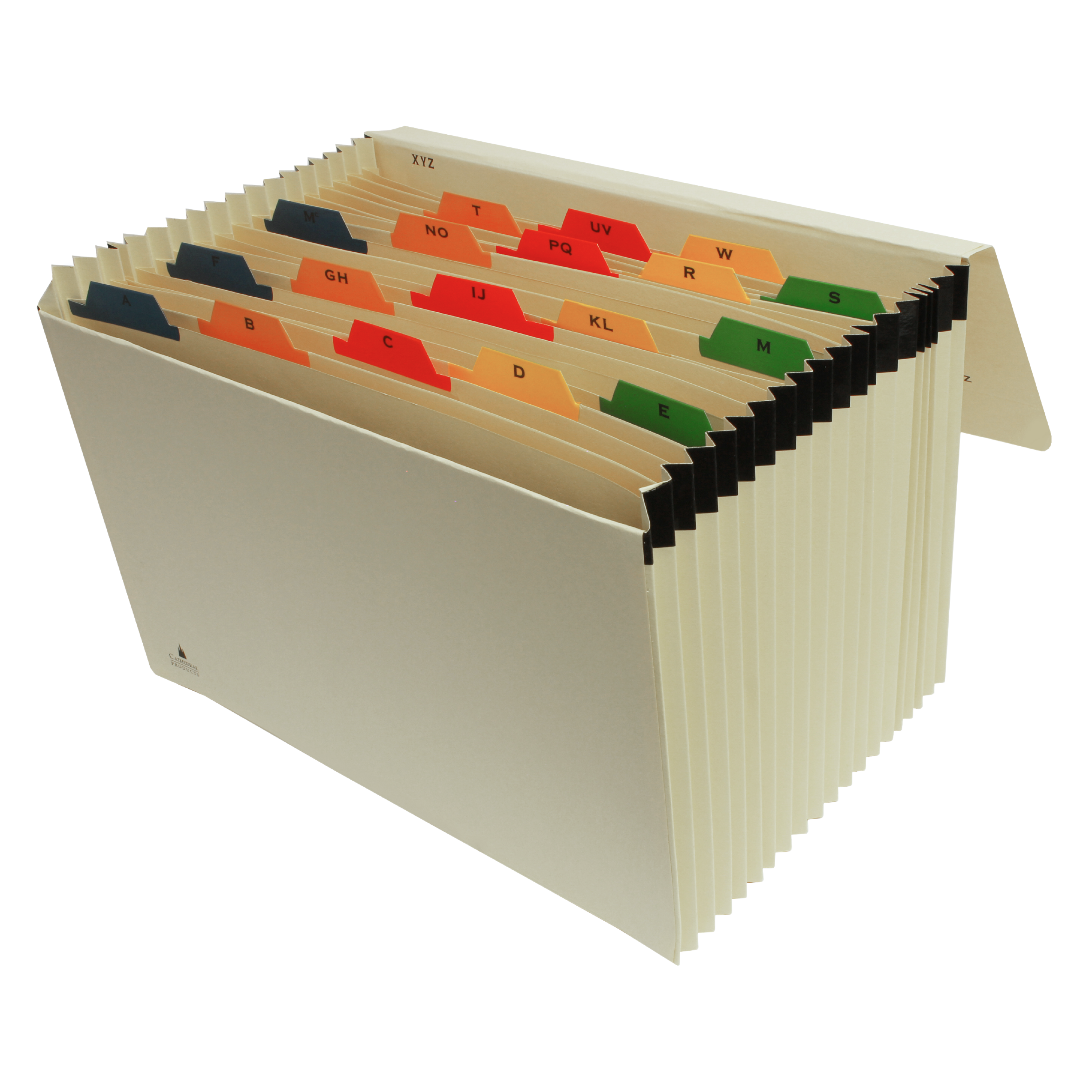 19 Pocket A-Z Manilla Expanding File