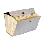 Geometric Design 19 Pocket Expanding File Case