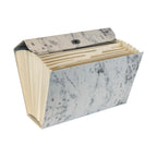 Marble Design 19 Pocket Expanding Box File