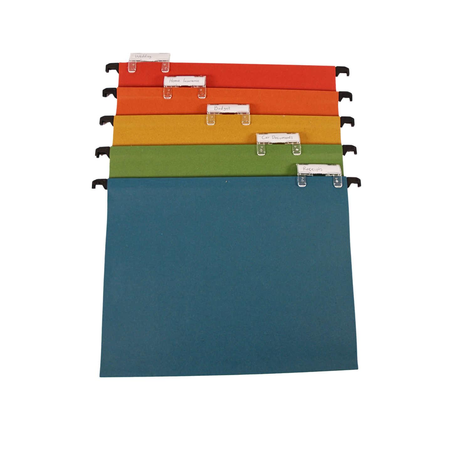 A4 Suspension Files Assorted Colours - Pack of 10