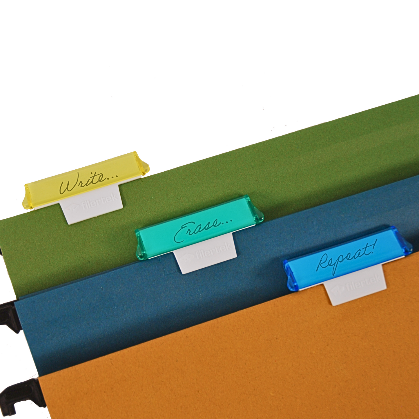 Dry Erase Assorted Colour Filing Tabs