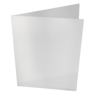 White Gloss Presentation Folders