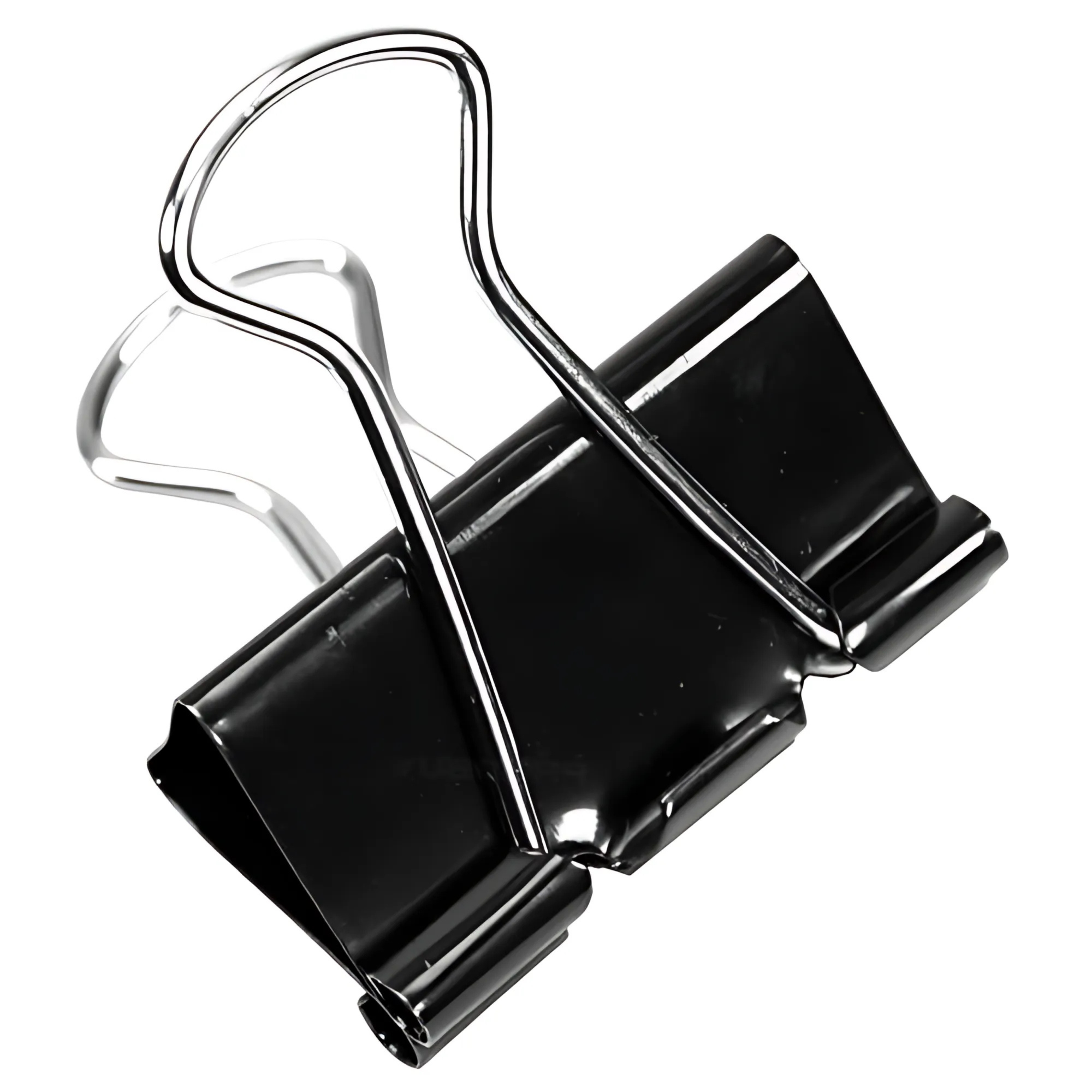 Foldback Clip 19mm - Black - Pack of 50