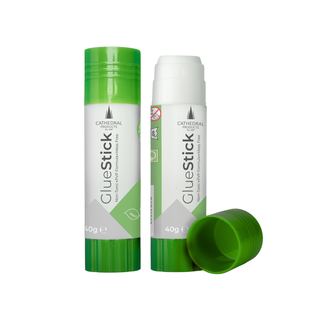 Glue Stick 40g PVP - Natural Formula & Recycled Tube - Box of 12