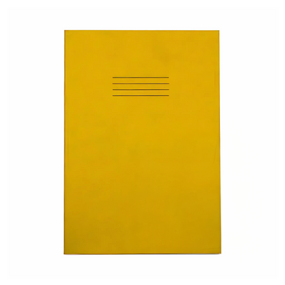 Exercise Book A4+,  80 Page 8mm Feints & Margin - Pack of 50