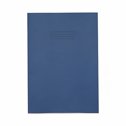 Exercise Book A4+,  80 Page 8mm Feints & Margin - Pack of 50